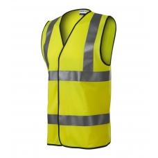 Safety Vest unisex HV Bright 9V3 fluorescent yellow