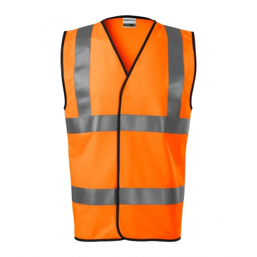 Safety Vest unisex HV Bright 9V3 fluorescent orange