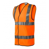 Safety Vest unisex HV Bright 9V3 fluorescent orange
