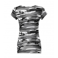T-shirt women’s Camo Pure C22 camouflage gray