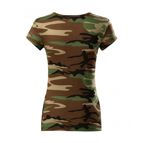 T-shirt women’s Camo Pure C22 camouflage brown