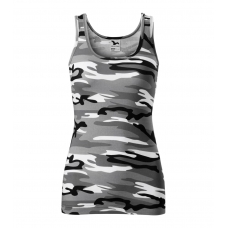 Top women’s Camo Triumph C36 camouflage gray