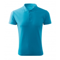 Polo Shirt men’s Pique Polo Free F03 blue atoll 