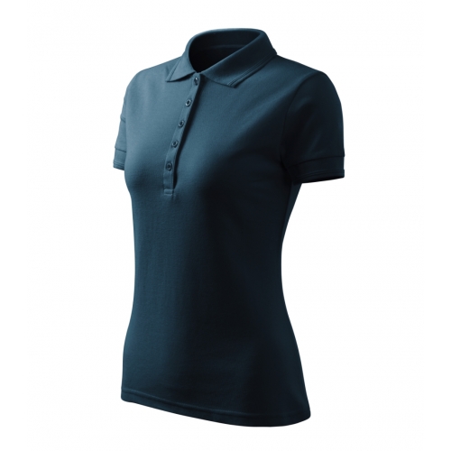 Polo Shirt women’s Pique Polo Free F10 navy blue 