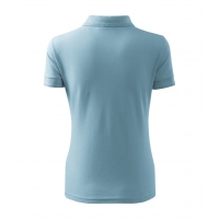 Polo Shirt women’s Pique Polo Free F10 sky blue 