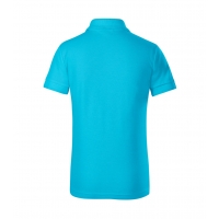 Polo Shirt Kids Pique Polo Free F22 blue atoll