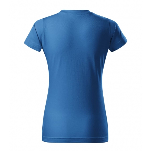 T-shirt women’s Basic Free F34 azure blue