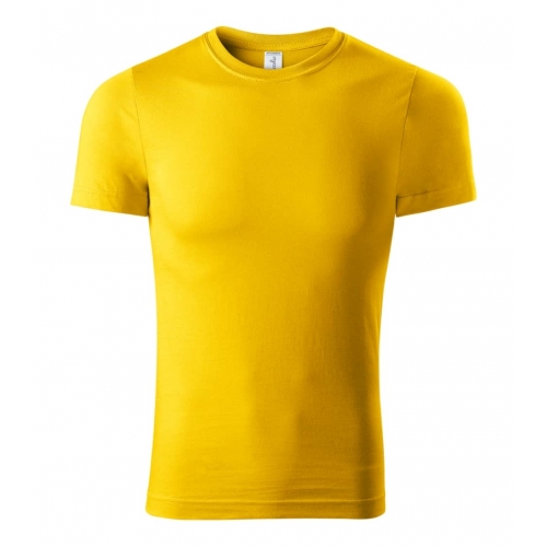 T-shirt unisex Paint P73 yellow