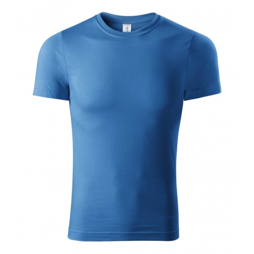 T-shirt unisex Paint P73 azure blue