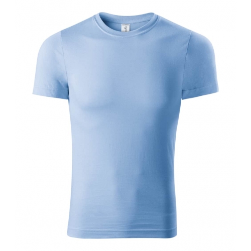 T-shirt unisex Paint P73 sky blue