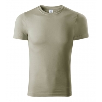 Tričko unisex P73 svetlé khaki