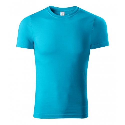 T-shirt unisex Paint P73 blue atoll