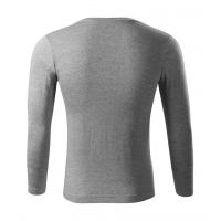 T-shirt unisex Progress LS P75 dark gray melange