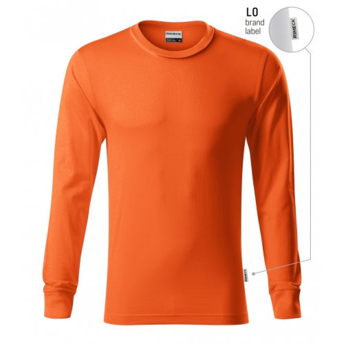 T-shirt unisex Resist LS R05 orange 11 (brand label) 