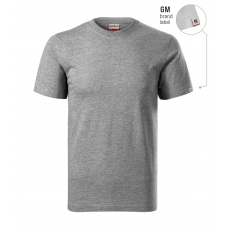 T-shirt unisex Recall R07 dark gray melange 12 (brand label) 