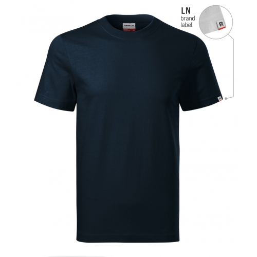 T-shirt unisex Recall R07 navy blue 02 (brand label) 
