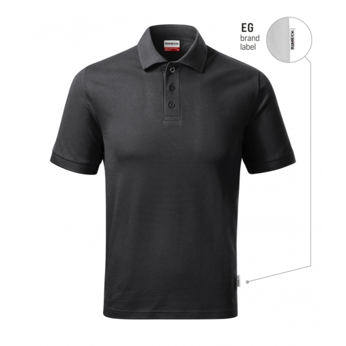 Polo Shirt men’s Resist Heavy Polo R20 ebony gray 94 (brand label) 