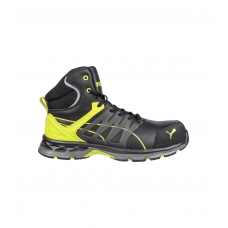 Ankle boots men’s VELOCITY 2.0 YELLOW MID S12 S3 black
