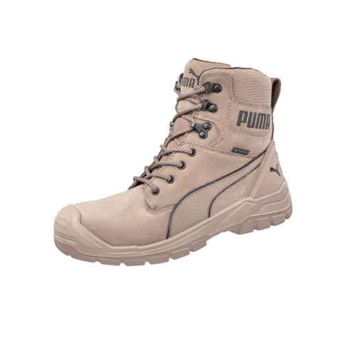 Ankle boots men’s Conquest STONE HIGH S15 S3 light brown