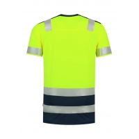 Tričko unisex T01 fluo. žlté