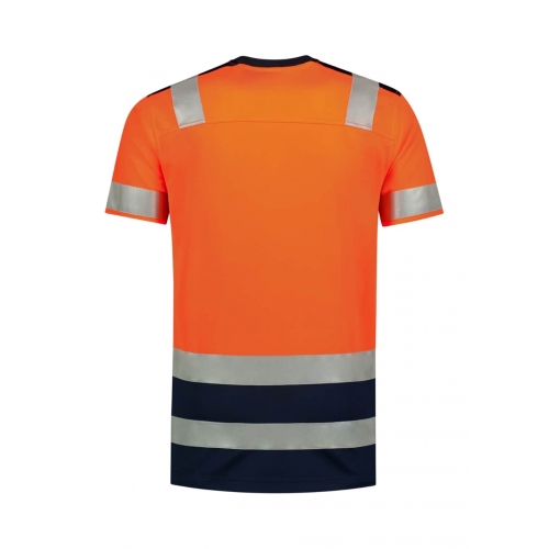 T-shirt unisex T-Shirt High Vis Bicolor T01 fluorescent orange