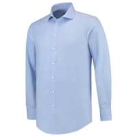 Shirt men’s Fitted Stretch Shirt T23 blue