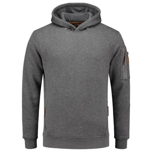 Sweatshirt men’s Premium Hooded Sweater T42 stone melange