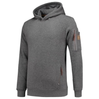 Sweatshirt men’s Premium Hooded Sweater T42 stone melange