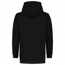 Sweatshirt unisex Hooded Sweat Jacket Washable 60°C T44 black