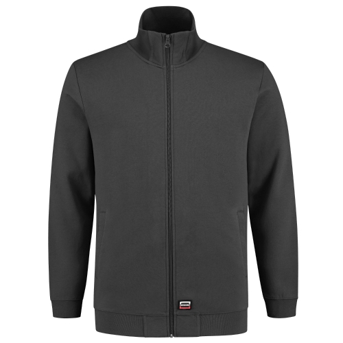 Sweatshirt unisex Sweat Jacket Washable 60 °C T45 dark gray