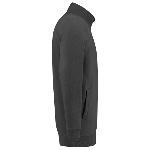Sweatshirt unisex Sweat Jacket Washable 60 °C T45 dark gray