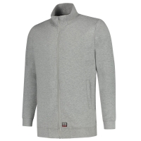 Sweatshirt unisex Sweat Jacket Washable 60 °C T45 grey melange