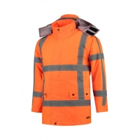 Pracovná bunda unisex T50 fluorescenčná oranžová