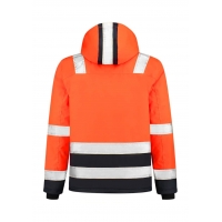 Pracovná bunda unisex T51 fluorescenčná oranžová