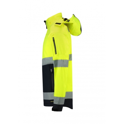 Softshellová bunda unisex T52 fluorescenčná žltá