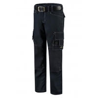 Work Trousers unisex Cordura Canvas Work Pants T61 navy blue