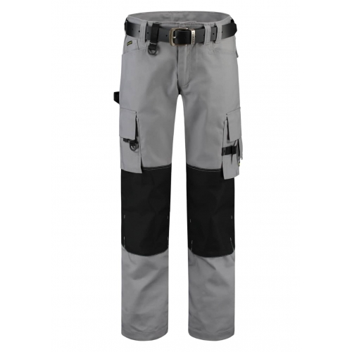 Work Trousers unisex Cordura Canvas Work Pants T61 gray