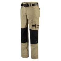 Work Trousers unisex Cordura Canvas Work Pants T61 khaki