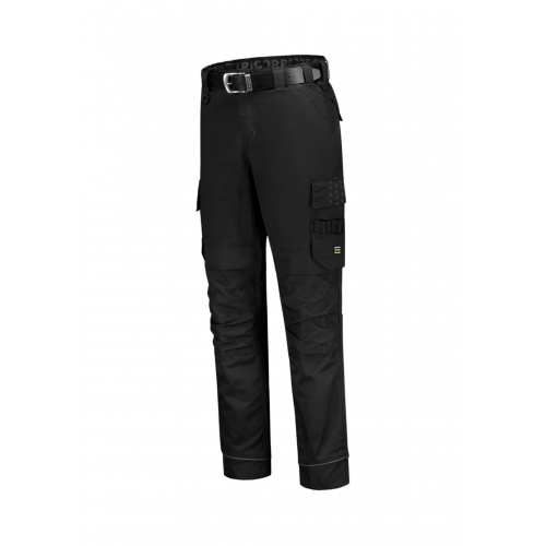 Work Trousers unisex Work Pants Twill Cordura Stretch T62 black