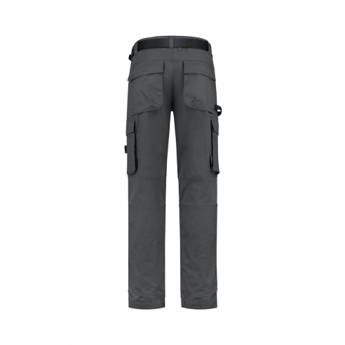 Work Trousers unisex Work Pants Twill Cordura Stretch T62 dark gray