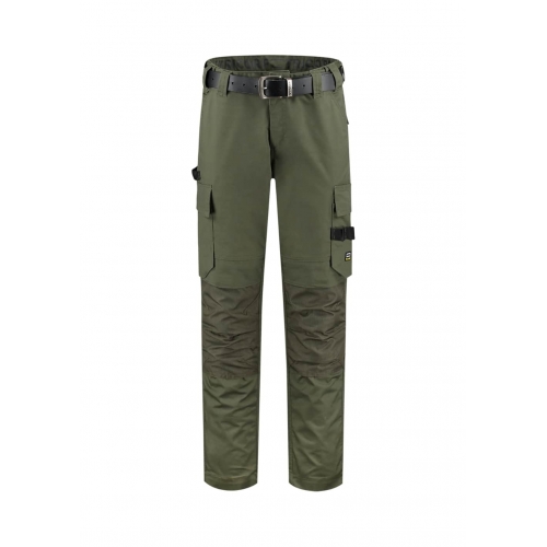 Pracovné nohavice unisex T63 vojen.zelené