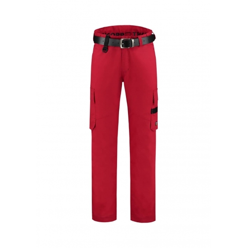 Pracovné nohavice unisex T64 červené