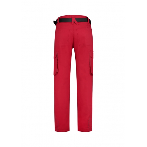 Work Trousers unisex Work Pants Twill T64 red
