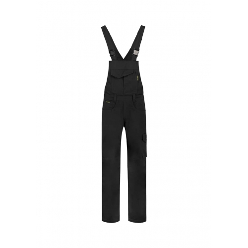 Work Bib Trousers unisex Dungaree Overall Industrial T66 black