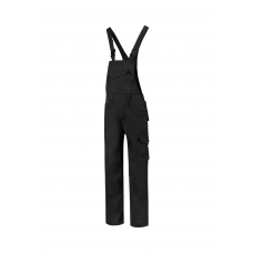 Work Bib Trousers unisex Dungaree Overall Industrial T66 black