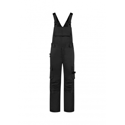 Work Bib Trousers unisex Bib & Brace Twill Cordura T67 black