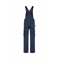 Work Bib Trousers unisex Bib & Brace Twill Cordura T67 navy blue