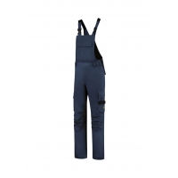 Work Bib Trousers unisex Bib & Brace Twill Cordura T67 navy blue