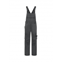 Work Bib Trousers unisex Bib & Brace Twill Cordura T67 dark gray