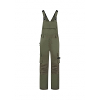 Work Bib Trousers unisex Bib & Brace Twill Cordura T67 army